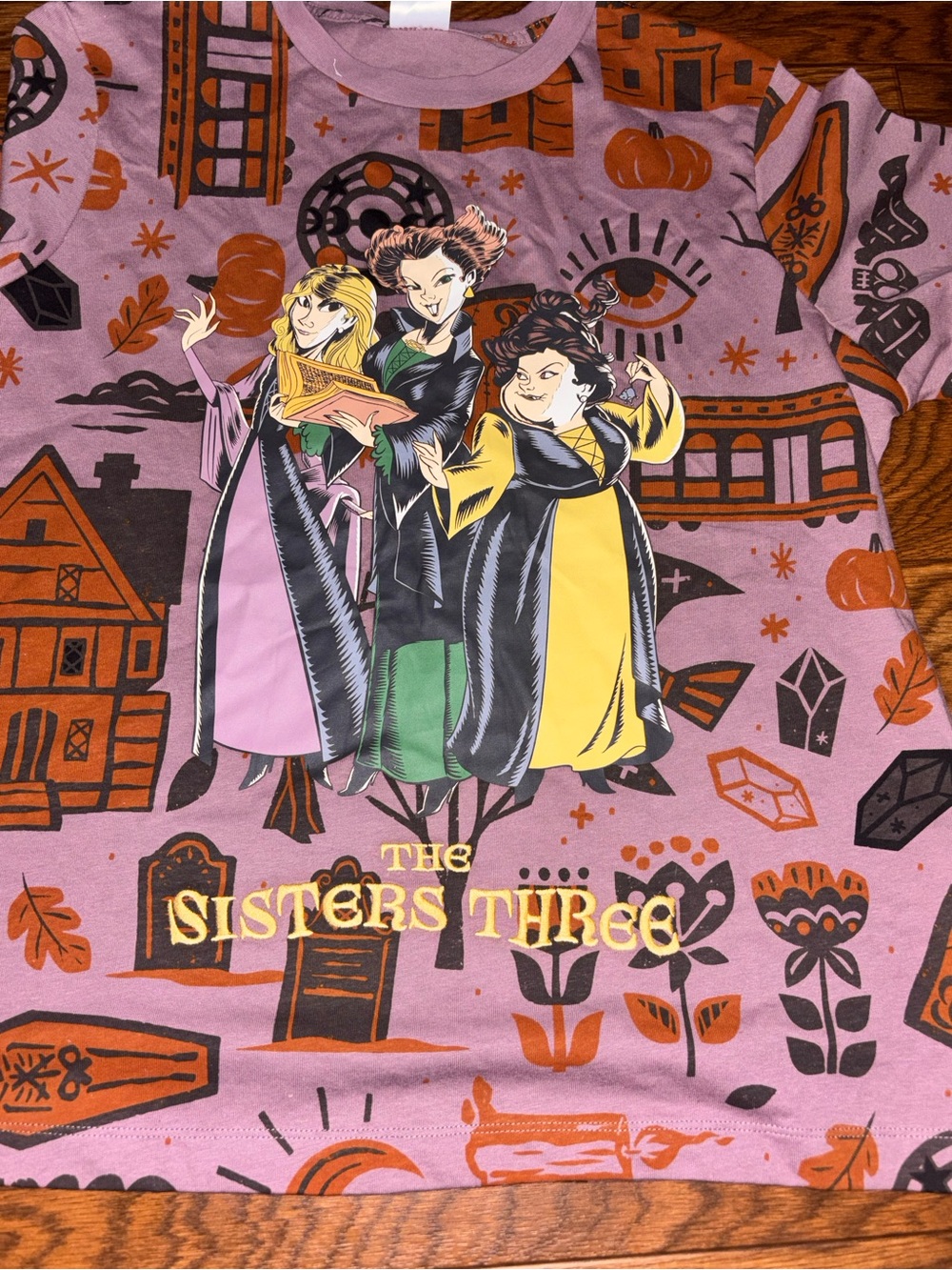 Disney Parks Hocus Pocus "The Sisters Three" T-shirt new with tags size small